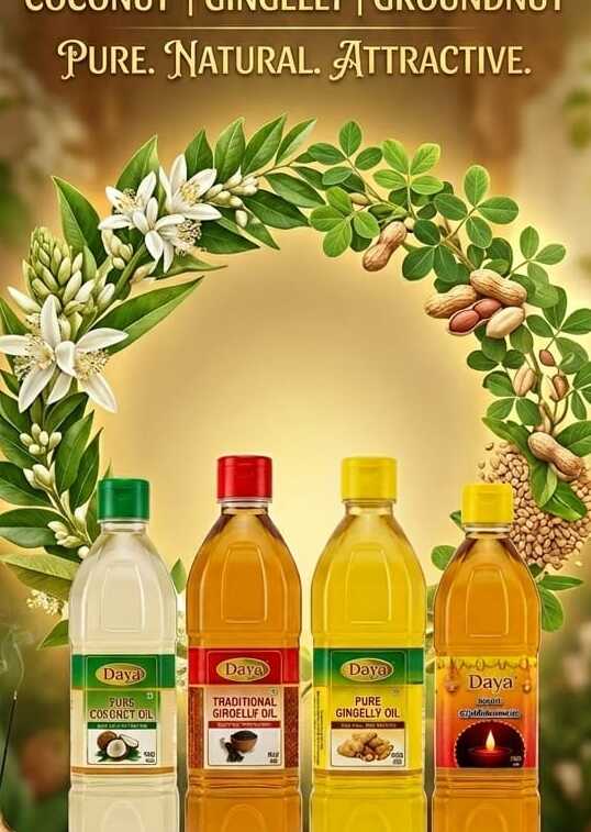 Cold Press Oils — Brahmin made, sattvic